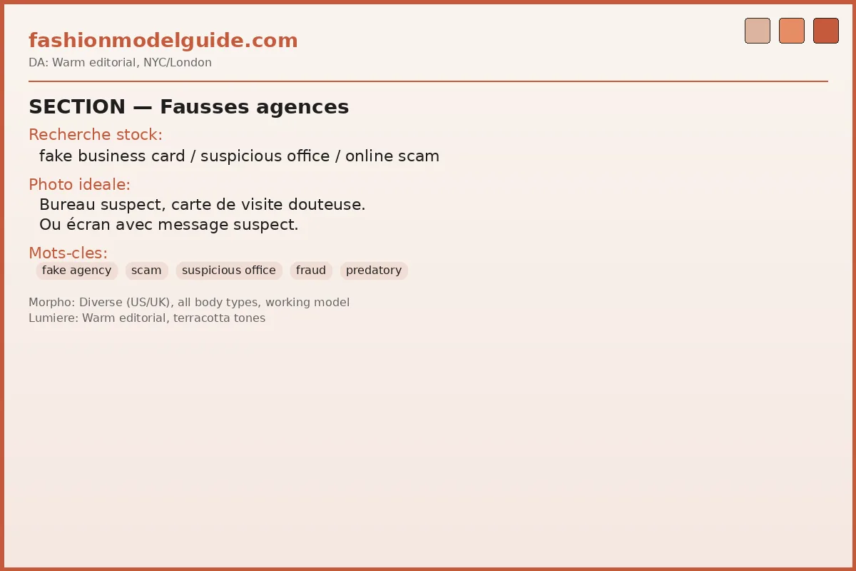 Fake modeling agencies — how to identify them