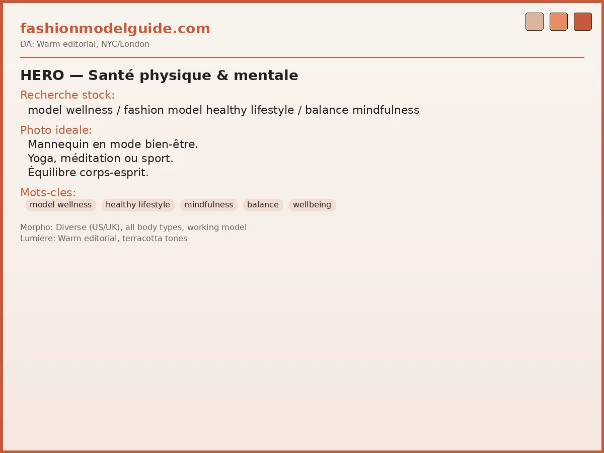 Model physical and mental health — wellness