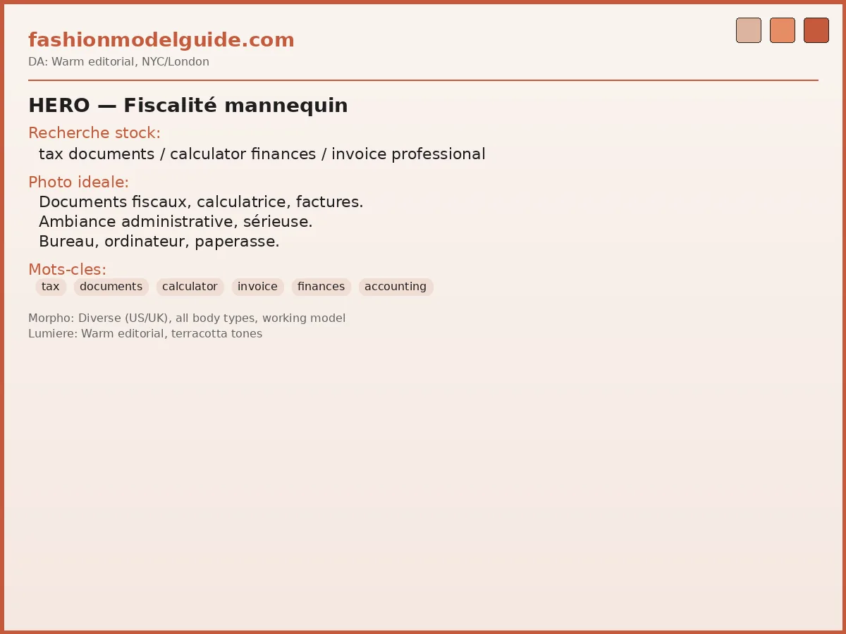 Model taxes and finances — tax guide