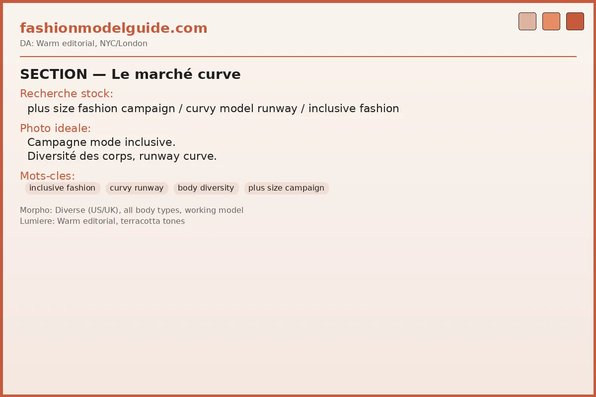 Plus size modeling market — inclusive fashion