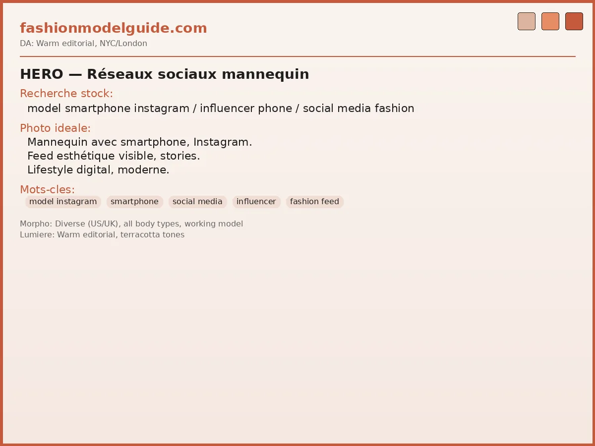 Social media for models — Instagram personal branding